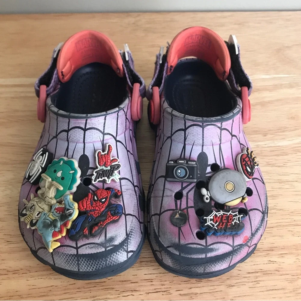 Crocs Kids Sandals Spider-Man Size: C9